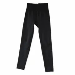 ユニクロ 黒 ハイウエスト スキニーパンツ ヒートテック M