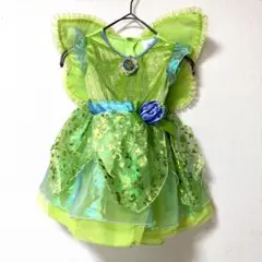 【美品】ディズニー公式　ティンカーベル　ドレス　ワンピース　90 ハロウィン