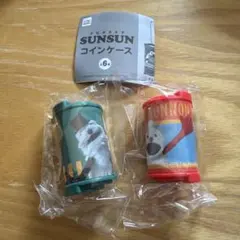 パペットスンスン コインケース　ノンノンとゾンゾン　2個セット