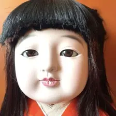 市松人形洋服仕様　可愛いドレス着人形　松菊作市松人形　ドレス帽子付抱き市松人 市松人形洋服仕様 可愛いドレス着人形 松菊作市松人形 ドレス帽子付