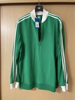 adidas golf Originals ハーフジップ ジャージ グリーンのサムネイル