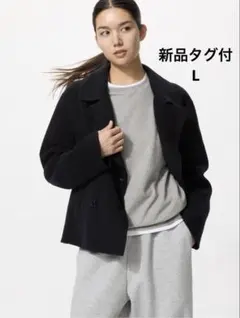 【新品未使用】ユニクロ ソフトニットフリースクルーネックT（長袖） Lサイズ