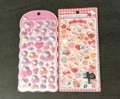 正規品　ボンボンドロップシール　コットンパフィー　サンリオ　キティ　第二弾　2枚