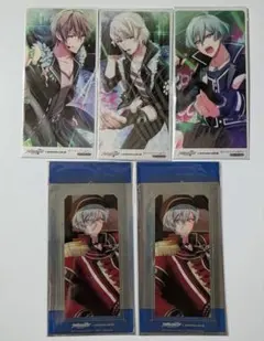 アイナナ クリアブックマーカー 亥清悠 御堂虎於 棗巳波 アニメイトカフェ 栞