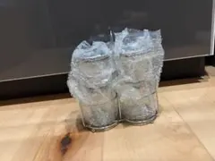 ペッパーミル 2個セット ガラス ステンレス 専用スタンド付き