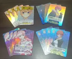 中野一花　RR+　五等分の花嫁　カードゲーム　ごとカド　4種×4枚　全16枚