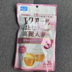 エクオールはとむぎの入った高麗人参茶　40g (2g x 20袋)のサムネイル