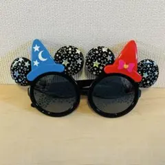 ミッキー型サングラス 魔法使い帽子付き