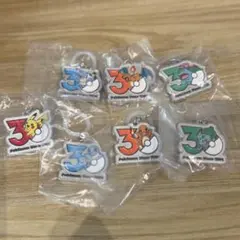ポケモン30周年 メタルチャームマスコット 全7種　コンプリートセット