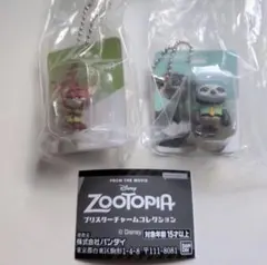 ズートピアズートピア　ブリスターチャームコレクション　ニック&フラッシュ2種