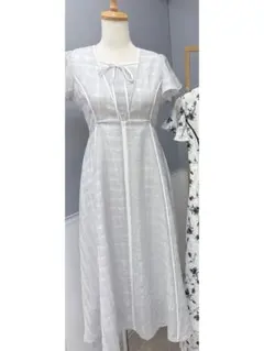 evelyn バイカラーバイピングOP