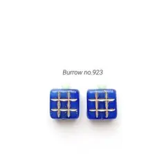 no.923 ガラスビーズのピアス, イヤリング