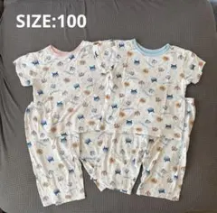 アンパンマン　パジャマ　半袖　100 双子