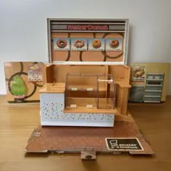 リカちゃん　Mister Donut ミニチュア店舗 ショーケース付き