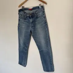 RED CARD ライトブルー ストレートデニムパンツ