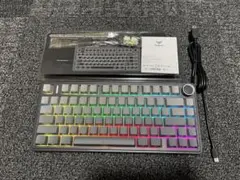 [美品] Aula F75 ゲーミングキーボード 75%
