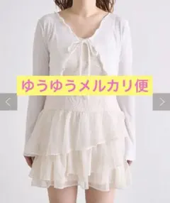 OLIVE des OLIVE フリルキャミワンピースとボレロのセット