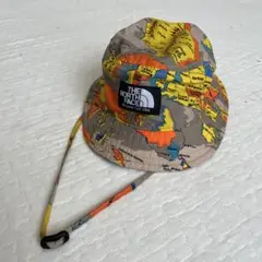 THE NORTH FACE ノースフェイス　地図柄ハット　 KS