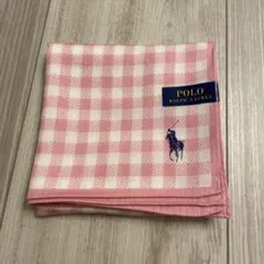 POLO RALPH LAUREN ハンカチ ピンク 新品未使用のサムネイル