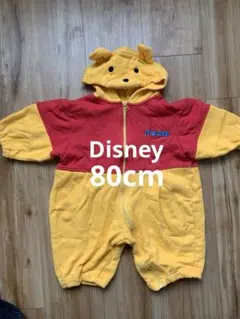 大人気‼︎ プーさん フード付きロンパース 80 Disney ポカポカ