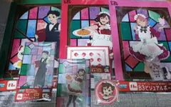 セガラッキーくじ ダンダダン A賞 ビジュアルボード B賞 アクリルスタンド