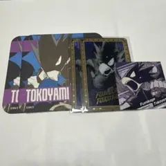 ヒロアカ 原画展 アートコースター 箔押しクリアカード 常闇踏陰