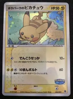 ポケパークのピカチュウ フォレストシート 1枚 ポケパークのピカチュウ フォレストシート 1枚