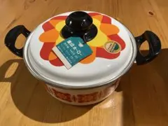 新品　象印 ホーロー 両手鍋のサムネイル