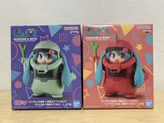 ガンダム45周年×初音ミク フィギュア ザクぐるみ　シャアザクぐるみ