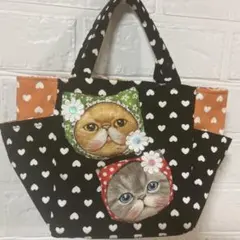 r*e様 コヤンイサムチョクム君ルミちゃんミニフェイストート