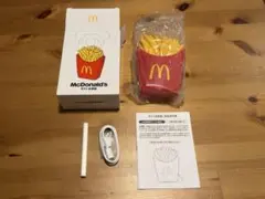 【新品・未使用】マクドナルド ポテト型加湿器 2024福袋限定 非売品
