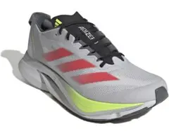 adidasランニングシューズ アディゼロボストン12 W グレー JI4473