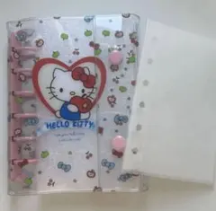 【リフィル10枚付き】A7バインダー キティ　シール帳　ラスト1