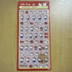 【新品正規品】ボンボンドロップシール　サンリオミニ　ハローキティレッドmini