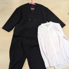 フォーマルスーツセット 黒 130cm