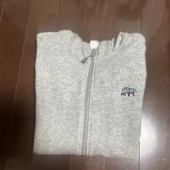 Mont-Bell グレー フルジップパーカー