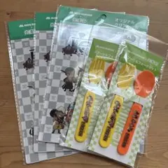 ５点セット　モスバーガー　ワンピース　コラボ　オリジナルグッズ