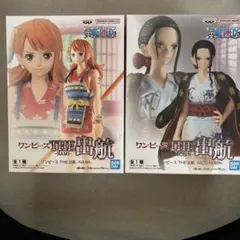 ワンピース THE 出航 ナミ ニコ・ロビン 2体セット