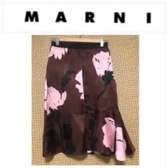 最終値下◎◎MARNI☆可愛い花柄スカート☆38サイズのサムネイル