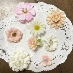 花モチーフ ヘアピン 8個セット ラプンツェル 花飾り 髪飾り ヘアクリップ②