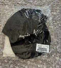 agnès b. 黒キャップ