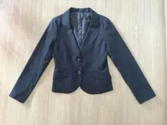 セレモニー　テーラードジャケット　ブラック　サイズM
