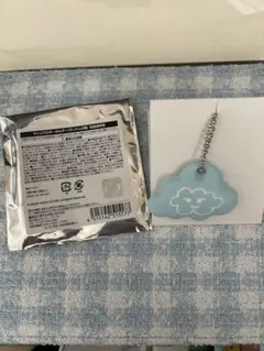 txt cafe ヨンジュン　マシュマロキーホルダー