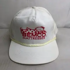 【USA帽子】BEMCO MATTRESSES トラッカーキャップ ビンテージ