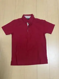 COMME CA ISM ポロシャツ レッド Sサイズのサムネイル