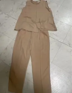 レディースセットアップ　　ベージュ　Samansa Mos2 卒業式、入学式