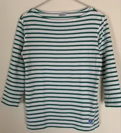 ORCIVAL ボートネックストライプTシャツ サイズ０