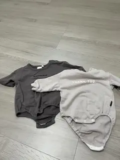 ベビーロンパース2セット