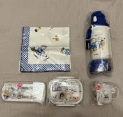 familiar ランチセット　水筒　コップ　お弁当箱　カトラリーセットのサムネイル