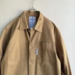 CHEVRE シェーブル　メンズ　ショップコート　カーキ　コットンツイル　XS